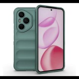 Szilikon telefonvédő (ütésállóság, kameravédő, 3D) SÖTÉTZÖLD Honor 400 Pro "Gigapack csomagolás" (GP-170350) (GP-170350)