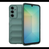 Szilikon telefonvédő (ütésállóság, kameravédő, 3D) SÖTÉTZÖLD Samsung Galaxy A26 5G (SM-A266) "Gigapack csomagolás" (GP-165167) (GP-165167)