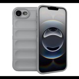 Szilikon telefonvédő (ütésállóság, kameravédő, 3D) VILÁGOSSZÜRKE Apple iPhone 16e "Gigapack csomagolás" (GP-168484) (GP-168484)
