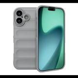 Szilikon telefonvédő (ütésállóság, kameravédő, 3D) VILÁGOSSZÜRKE Apple iPhone 17 "Gigapack csomagolás" (GP-173660) (GP-173660)