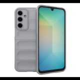 Szilikon telefonvédő (ütésállóság, kameravédő, 3D) VILÁGOSSZÜRKE Samsung Galaxy A36 5G (SM-A366) "Gigapack csomagolás" (GP-166417) (GP-166417)
