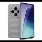 Szilikon telefonvédő (ütésállóság, kameravédő, 3D) VILÁGOSSZÜRKE Xiaomi Redmi 14C 4G "Gigapack csomagolás" (GP-163304) (GP-163304)