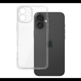 Szilikon telefonvédő (ütésállóság, légpárnás keret) ÁTLÁTSZÓ Apple iPhone 16 Plus "Gigapack csomagolás" (GP-163088) (GP-163088)