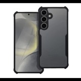 Szilikon telefonvédő (ütésállóság, légpárnás sarok, akril hátlap, kameravédő) FEKETE Samsung Galaxy S25 (SM-S931) "Gigapack csomagolás" (GP-165191) (GP-165191)