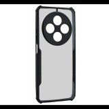 Szilikon telefonvédő (ütésállóság, légpárnás sarok, akril hátlap, kameravédő) FEKETE Xiaomi Redmi 14C 4G "Gigapack csomagolás" (GP-163306) (GP-163306)