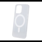 Szilikon telefonvédő (ütésállóság, légpárnás sarok, MagSafe) ÁTLÁTSZÓ Apple iPhone 14 Pro "Gigapack csomagolás" (GP-133635) (GP-133635)