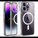 Szilikon telefonvédő (ütésállóság, légpárnás sarok, MagSafe) ÁTLÁTSZÓ Apple iPhone 15 Pro Max "Gigapack csomagolás" (GP-163926) (GP-163926)