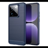 Szilikon telefonvédő (ütésállóság, légpárnás sarok, szálcsiszolt, karbon minta) SÖTÉTKÉK Realme GT 7 Pro 5G "Gigapack csomagolás" (GP-168072) (GP-168072)