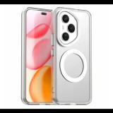 Szilikon telefonvédő (ütésállóság, műanyag hátlap, kameravédő, MagSafe) ÁTLÁTSZÓ Honor 400 Pro "Gigapack csomagolás" (GP-171944) (GP-171944)