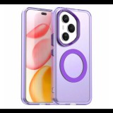 Szilikon telefonvédő (ütésállóság, műanyag hátlap, kameravédő, MagSafe) LILA Honor 400 Pro "Gigapack csomagolás" (GP-171947) (GP-171947)