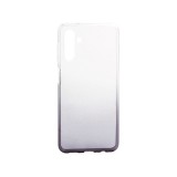 Színátmenetes csillogós TPU telefontok Samsung Galaxy A34 5G Phonemax átlátszó-fekete