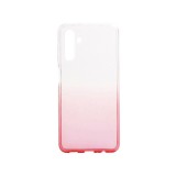 Színátmenetes csillogós TPU telefontok Samsung Galaxy A34 5G Phonemax átlátszó-piros