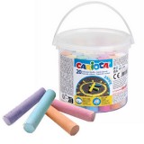 Színes aszfaltkréta 20db-os szett vödörben - Carioca