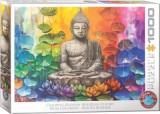 Színes Buddha, 1000 db-os puzzle (EUROGRAPHICS, 6000-5925)