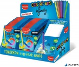 Színes ceruza display, karton, asztali, MAPED "Color'Peps INFINITY", feltöltött