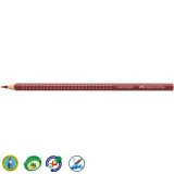 Színes ceruza FABER-CASTELL Grip 2001 háromszögletû közép barna