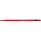 Színes ceruza, hatszögletű, mindenre író, STABILO "All", piros