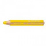 Színes ceruza, kerek, vastag, STABILO "Woody 3 in 1", citrom