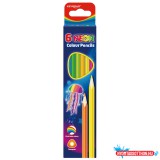 Színes ceruza készlet háromszögletû Keyroad Neon 6 különféle neon szín