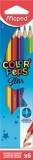 Színes ceruza készlet, háromszögletű, MAPED Color&#039;Peps Star, 6 különböző szín (IMA832002)