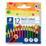 Színes ceruza készlet, hatszögletű, félhosszú, STAEDTLER "Noris Colour 185", [12 db]