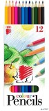 Színes ceruza készlet, hatszögletű, ICO 'Süni', 12 különböző szín