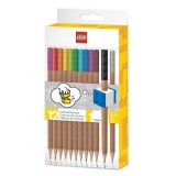 Színes ceruza készlet, LEGO, 12 különböző szín (L52064)