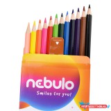 Színes ceruza készlet, Nebulo 12 különféle szín