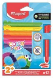 Színes ceruzakészlet 12 db-os, Maped Color Peps Infinity Kidy, háromszög test
