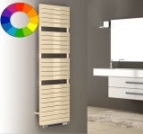 Színes elektromos radiátor - Cordivari Dory Blower 500x784 bézs design törölközőszárító kényszerkeringetésű radiátor 500W fűtőbetéttel