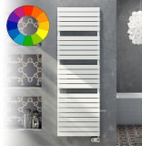 Színes elektromos radiátor - Cordivari Dory Electric 500x784 fehér színű design törölközőszárító 500 W fűtőbetéttel. Rendelhető fekete piros kék sárga zöld barna lila narancs drapp színben