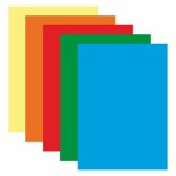 . Színes papír, A4, 80 g, 5x5 lap, vegyes színek (ISKE187)