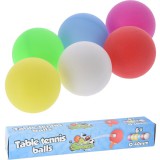 Színes ping-pong labda 6db-os kiszerelésben S04300060