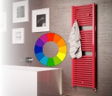 Színes radiátor - Cordivari Claudia Elite 450x1195 piros design törölközőszárító