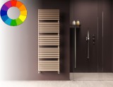 Színes radiátor - Cordivari Katia VX 400x850 bézs design törölközőszárító. Rendelhető fekete piros kék sárga zöld barna lila narancs drapp színben