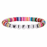 Színes Taylor Swift "Swiftie" karkötő