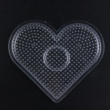 Szív alakú gyöngyalaplap vasalható gyöngyökhöz