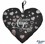 Szív alakú párna, Anyák napja, Szeretlek anya