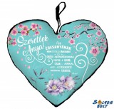 Szív alakú párna, Anyák napja, Szeretlek anya!