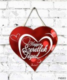Szív tábla falra, szívek, Nagyon szeretlek téged, szerelmes ajándék