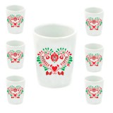 SZÍV TULIPÁN FELES POHÁR