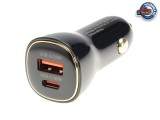 Szivargyújtó töltő lighting, usb-c
