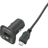 Szivargyújtó USB töltő adapter, Micro USB kábellel 12V/5VDC 1000mA Voltcraft CPS-1000 (CPS-1000 MicroUSB) - Autós Töltők