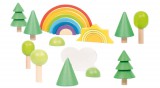 Szivárvány táj építőelemek