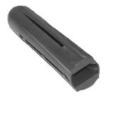 Szögletes műanyag tipli PE, D14x65