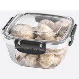 Szögletes patentzáras ételtároló 900ml DÜ317