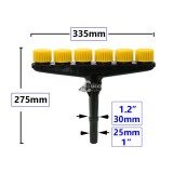 Szórófej kerti öntözéshez, 3-6 fejű