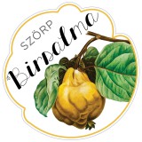 Szörp cimke Birsalma 5 db/csomag
