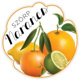 Szörp cimke Narancs 5 db/csomag