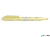 Szövegkiemelő, 1-3,3 mm, törölhető, PILOT "Frixion Light Soft", pasztellsárga